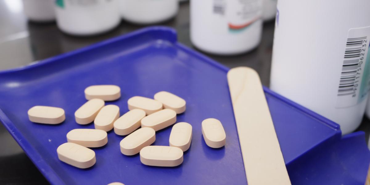 HIV antiretroviral (ARV) pills pictured on a medical plastic plate. PHOTOS/ Joseph Mathenge